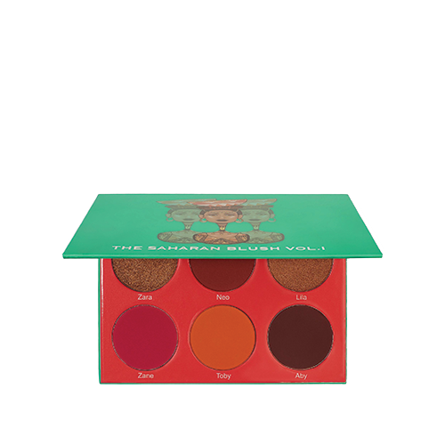 Juvia's Place палитра за лице The Saharan Blush Palette Vol I